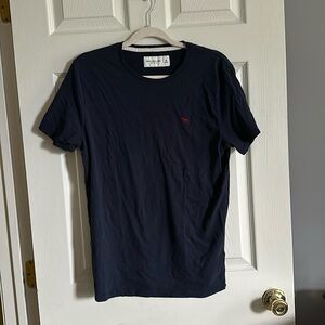 Navy Blue Shirt Abercrombie & Fitch